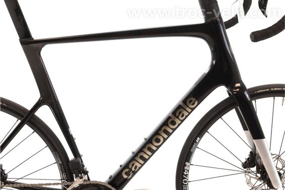 Produit Reconditionne Cannondale Supersix Evo Di2 12v Noir Velo De Route Tres Bon Etat - 2