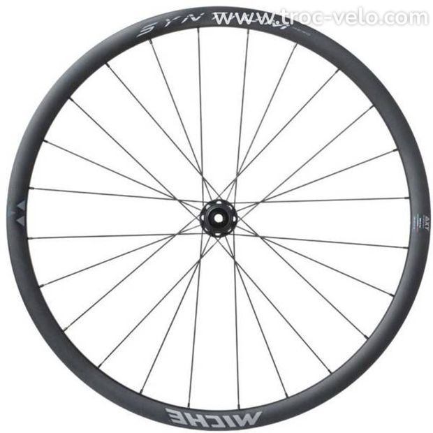 PAIRE DE ROUES MICHE SYNTIUM AERO DISQUE CENTERLOCK TUBELESS READY - 2