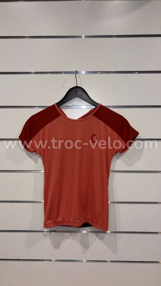 Maillot Route Scott corail - taille S