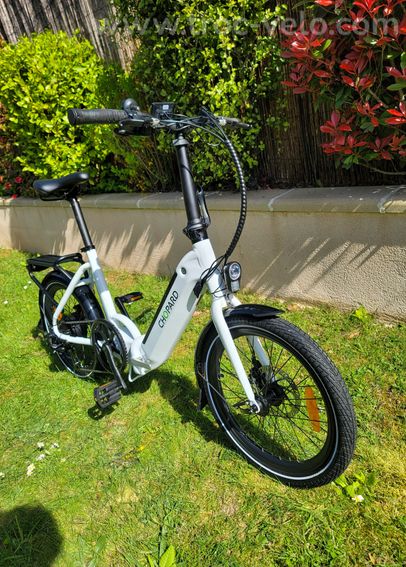 Vélo Électrique Pliant Blanc VIRAGE - 2
