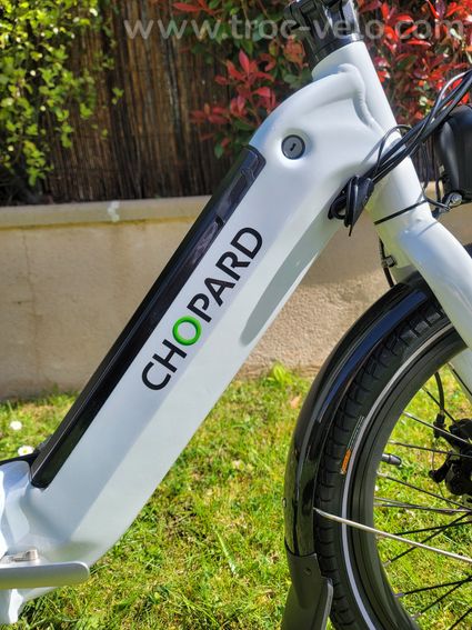Vélo Électrique Pliant Blanc VIRAGE - 3