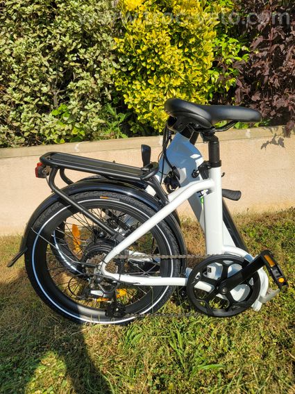 Vélo Électrique Pliant Blanc VIRAGE - 5