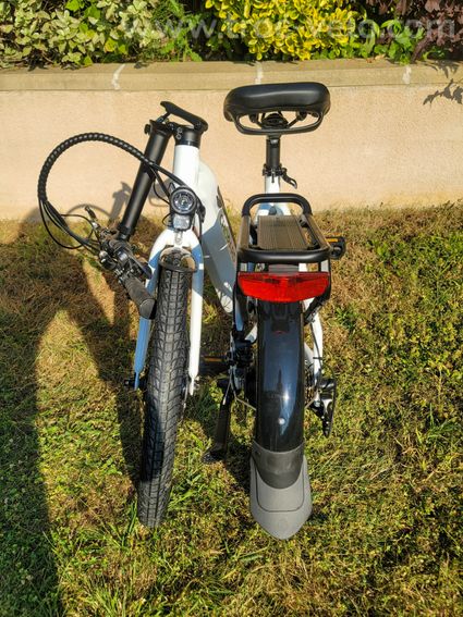 Vélo Électrique Pliant Blanc VIRAGE - 6