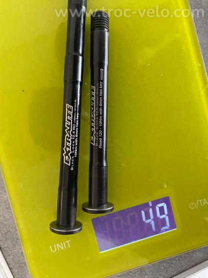 Paire d’axes Extralite 12mm