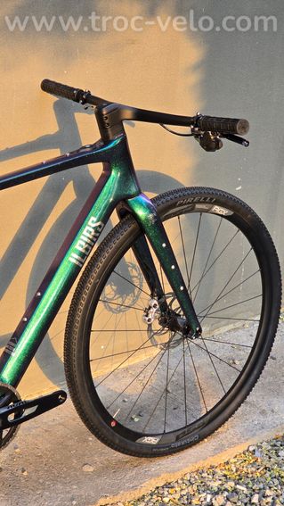 Gravel Électrique Carbone ILBIRS Odyssey (Neuf) – SRAM Rival AXS – Moteur FSA – 12,60 kg - 13
