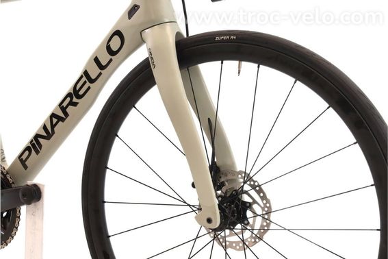 Produit Reconditionne Pinarello Paris Disk Di2 12v Brun Velo De Route Tres Bon Etat - 5