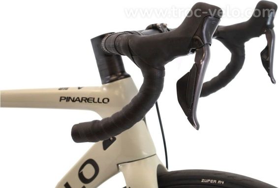 Produit Reconditionne Pinarello Paris Disk Di2 12v Brun Velo De Route Tres Bon Etat - 6