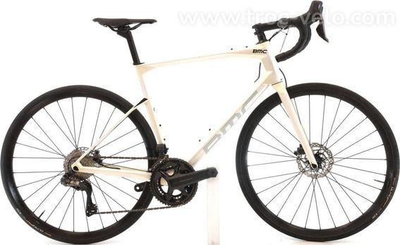 Produit Reconditionne Bmc Roadmachine Three Di2 12v Blanc Velo De Route Tres Bon Etat