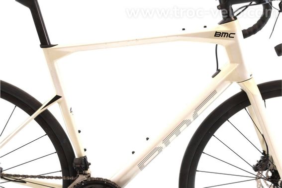 Produit Reconditionne Bmc Roadmachine Three Di2 12v Blanc Velo De Route Tres Bon Etat - 2