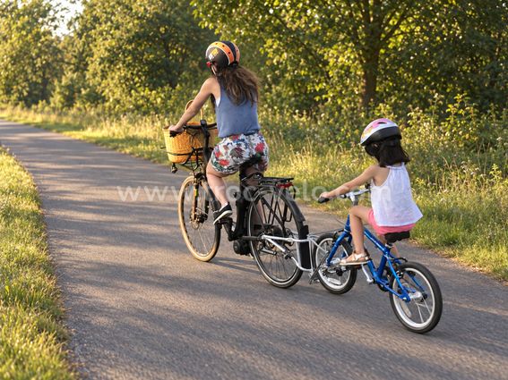 đČ Pack vĂ©lo famille : Kalkhoff Ă©lectrique 595 km + vĂ©lo enfant + FollowMe