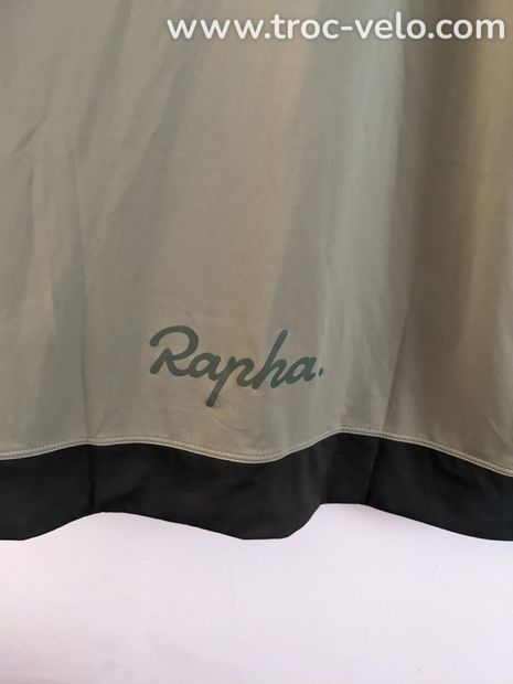 Rapha T-shirt à manches courtes Explore Zip Neck Technical - taille L - 1