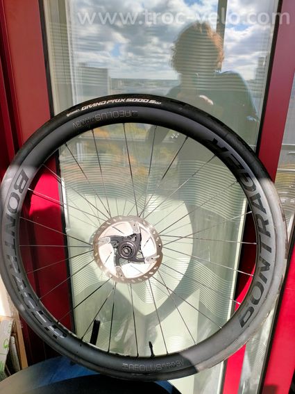 Roues aeolus BONTRAGER PRO 3V carbone + pneus Continental GP 5000 TR - 4