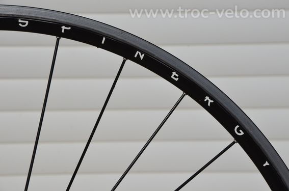 Roue avant Spinergy - 28 rayons - 700 C - Clincher wheel - 4