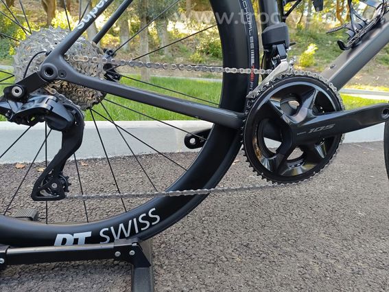 Vélo SUPERIOR SHIAMANO 105 Di2 WHITE - 2