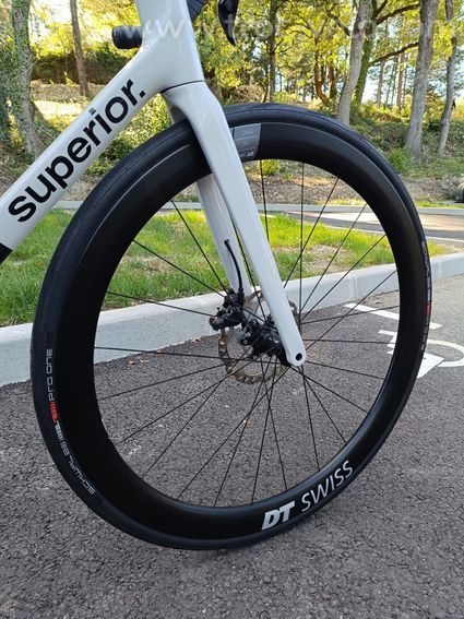 Vélo SUPERIOR SHIAMANO 105 Di2 WHITE - 3