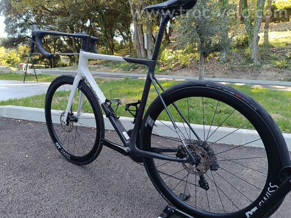 Vélo SUPERIOR SHIAMANO 105 Di2 WHITE - 5