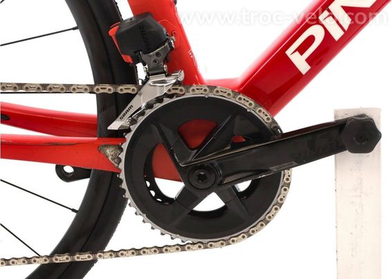 Produit Reconditionne Pinarello Paris Axs 12v Rouge Velo De Route Tres Bon Etat - 4