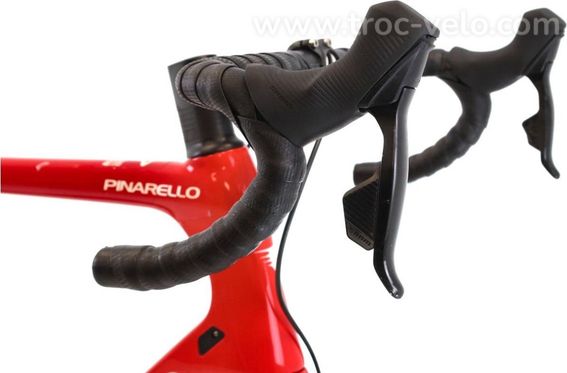 Produit Reconditionne Pinarello Paris Axs 12v Rouge Velo De Route Tres Bon Etat - 6