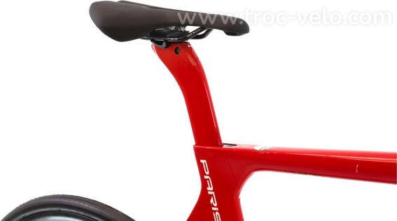 Produit Reconditionne Pinarello Paris Axs 12v Rouge Velo De Route Tres Bon Etat - 8