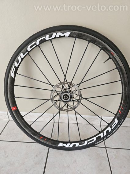 Paire de roues fulcrum racing zéro carbone - 8