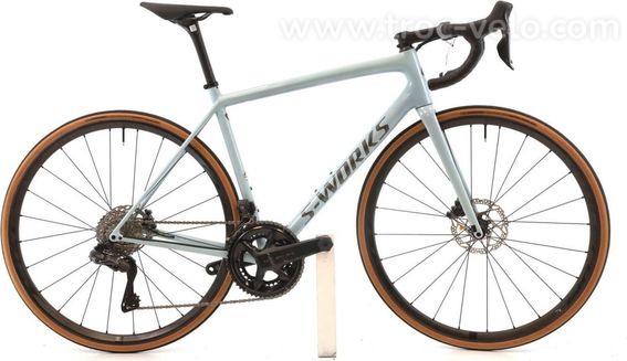 Produit Reconditionne Specialized S Works Aethos Di2 12v Bleu Velo De Route Tres Bon Etat