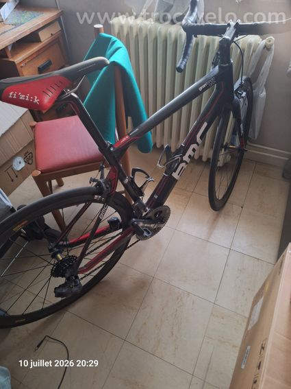 Vente vélo route BMC Gf01 di2 taille M roues Mavic SSC - 2