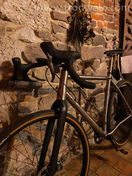 Gravel titane (Sauvage La Piste), groupe complet SRAM force 1x - 10