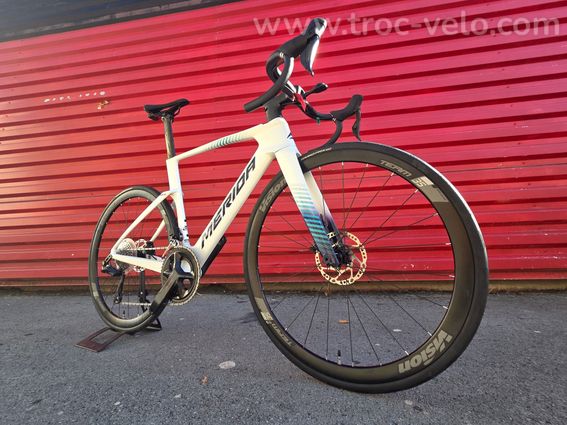MERIDA REACTO 5000 T.S PEARL/BLUE - 2