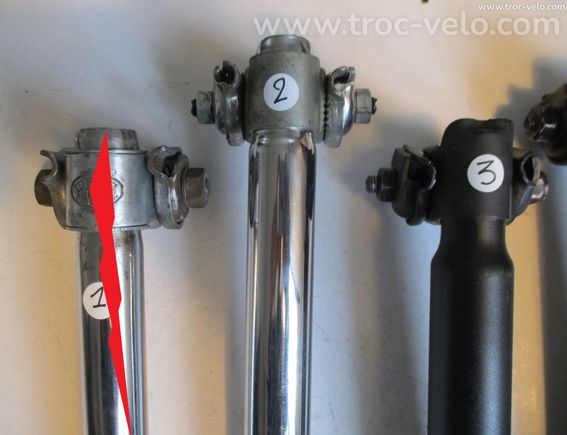 Tige de Selle Acier  - 3