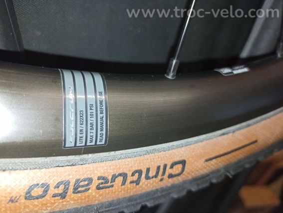 Roues Fulcrum Lite tubeless - 3