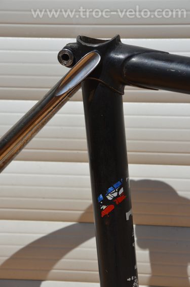Cadre et fourche de vélo de course vintage Tinazzi – Tubes Super Vitus 971 - 6