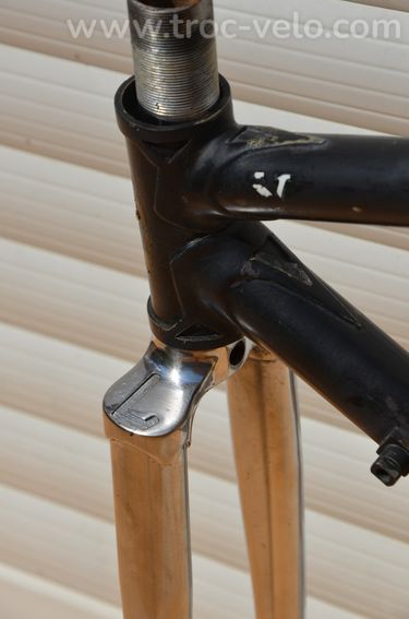 Cadre et fourche de vélo de course vintage Tinazzi – Tubes Super Vitus 971 - 14