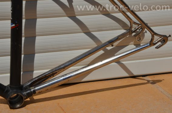 Cadre et fourche de vélo de course vintage Tinazzi – Tubes Super Vitus 971 - 15