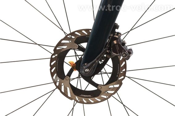 Produit Reconditionne Scott Addict 20 Di2 12v Bleu Velo De Route Tres Bon Etat - 7