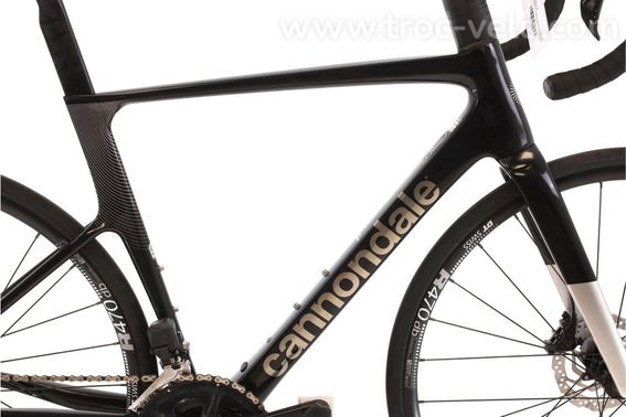 Produit Reconditionne Cannondale Supersix Evo Di2 12v Noir Velo De Route Tres Bon Etat - 2