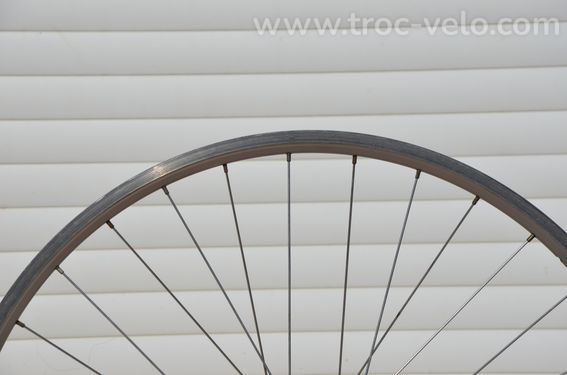 Roue avant Bianchi NTH 420 - 36 rayons - Moyeu Campagnolo - 700 C - 6