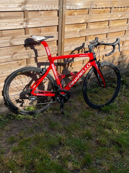 Pinarello GAN S 2019 – Ultegra mécanique – Cosmic Carbone 40 mm – Taille M/L