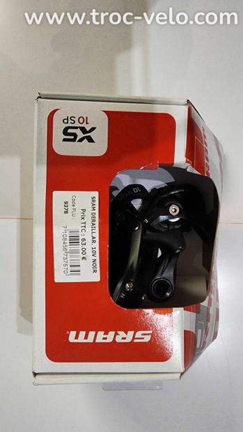 Derailleur arriere sram x5 10v longue chappe - 1