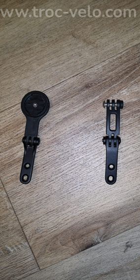 support compteur et caméra lampe cervélo s5