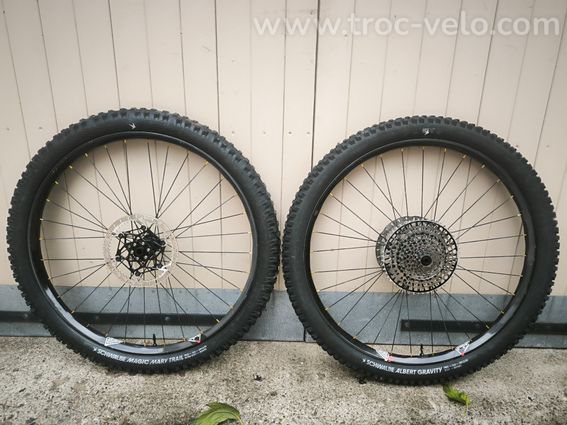 Roues Carbone VTT/VAE 29 pouces