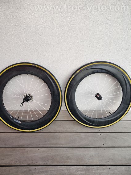 Roues carbones Max-Wheel 80mm - 3