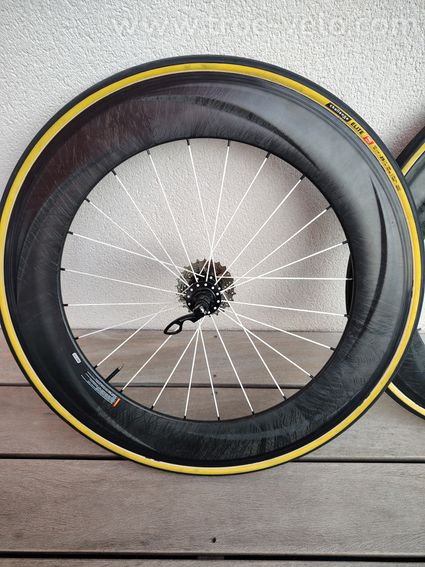 Roues carbones Max-Wheel 80mm - 4