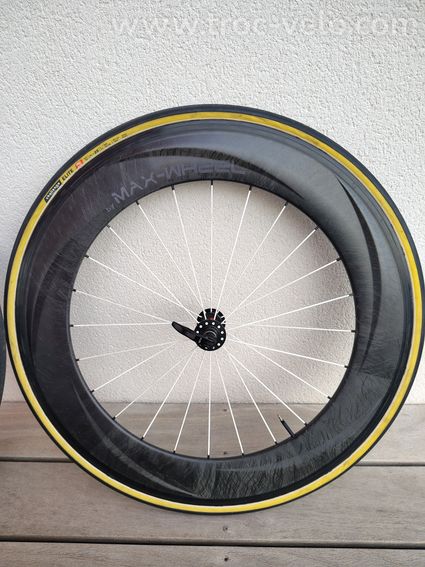 Roues carbones Max-Wheel 80mm - 5