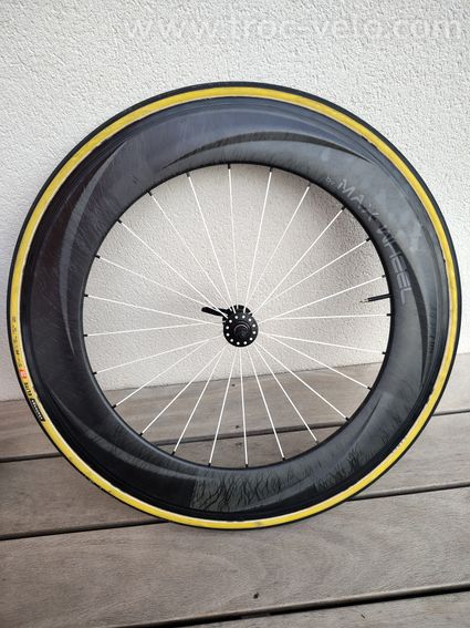 Roues carbones Max-Wheel 80mm - 8
