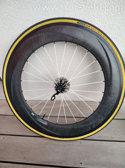 Roues carbones Max-Wheel 80mm - 9