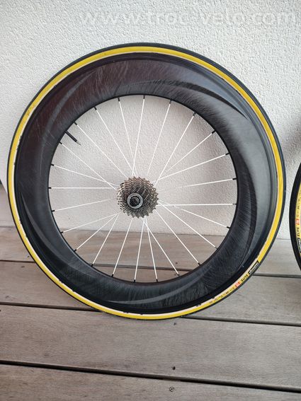 Roues carbones Max-Wheel 80mm - 11