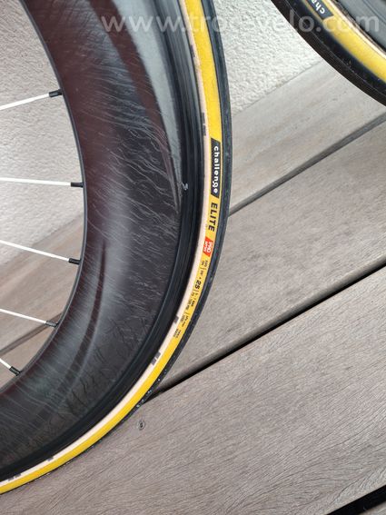 Roues carbones Max-Wheel 80mm - 12