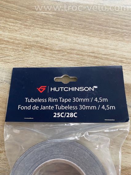 Fond de jante TUBELESS HUTCHINSON 30 MM 25C / 28C  - 3