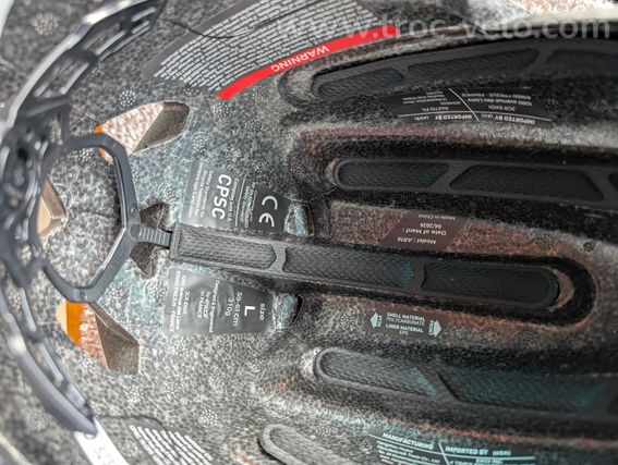 Casque route EKOI L (59/61) + 3 magnetic visors iridium - 7