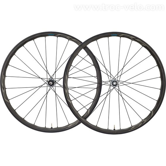 Paire de Roues Route SHIMANO ULTEGRA WH-RS770 C30 DISQUE CL - ALU/CARBONE.